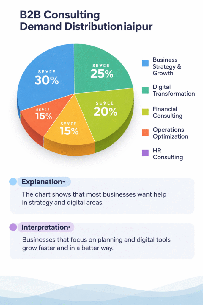 B2B Consulting Demand Distribution in Jaipur